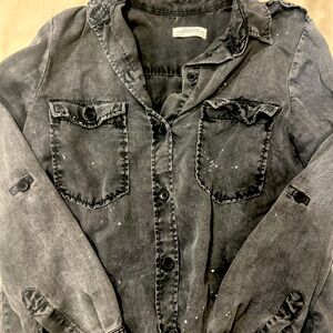 oversized Zara shirt for women